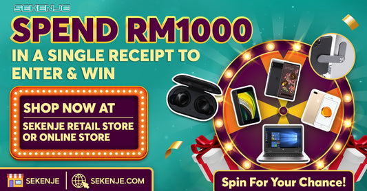 🎉 Spend & Win Grand Prize: Your Chance to Win Amazing Tech! 🎉