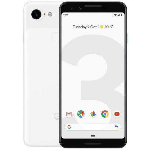 GOOGLE PIXEL 3 CLEARLY WHITE