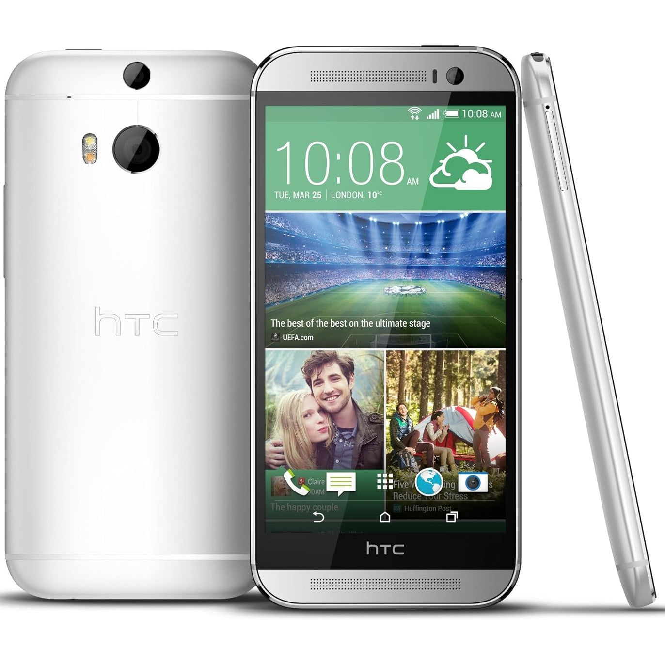 HTC ONE M8 GLACIAL SILVER