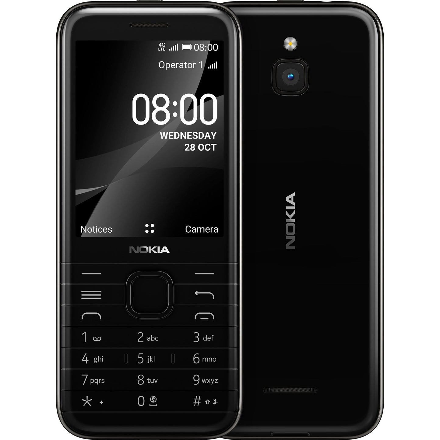 NOKIA 8000 4G BLACK